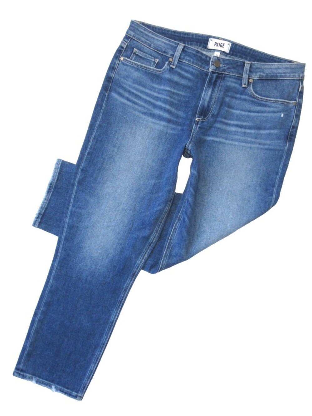 NWT Paige Denim Skyline Skinny Crop in Summit Transcend Vintage Jeans 32